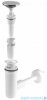 Deante Easy-Clean Korek Click-Clack z przelewem do umywalki czyszczony od góry z syfonem chrom NHC 010C